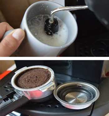 Funcţii ale unui espressor cafea Krups Calvi XP3440 Silver
