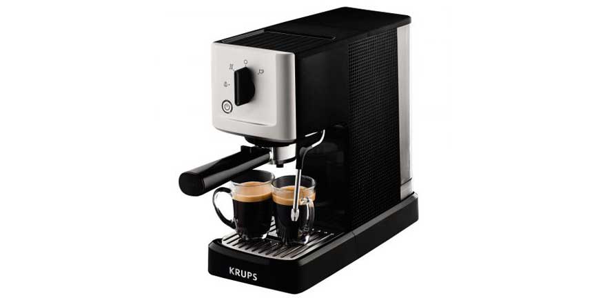 Review espressor cafea Krups Calvi XP3440 Silver